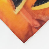 Halloween Biewer Terrier met pompoenen eng Fleece Deken (Hoek)