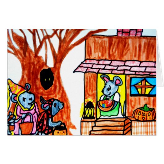 HALLOWEEN BIJ MS. MUIS VOOR HUISGEBRUIK (Voorkant Horizontaal)