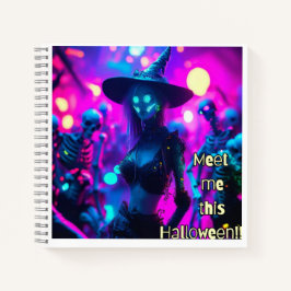 Halloween-bijeenkomst Notitieboek
