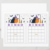 Halloween bingo (Voorkant / Achterkant)