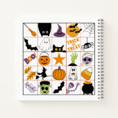 Halloween Bingo Notitieboek (Achterkant)