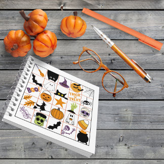 Halloween Bingo Notitieboek