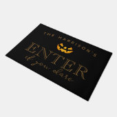 Halloween Binnen Als Je Durft Deurmat (Schuin)