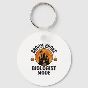 Halloween Bioloog T-shirt Vintage Griezelige Weten Sleutelhanger