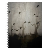 Halloween Birds Notitieboek (Voorkant)
