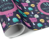 HALLOWEEN BIRTHDAG KUILEN EN MAKEN CADEAUPAPIER (Rol Hoek)