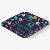 HALLOWEEN BIRTHDAG KUILEN EN MAKEN PAPIEREN BORDJE (Gebogen)