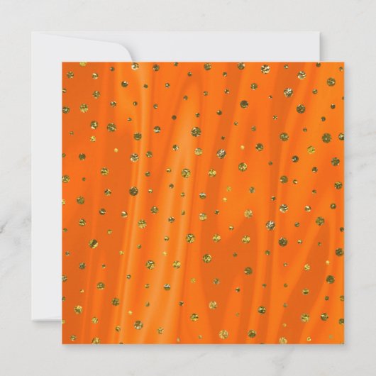 Halloween Birthday Ball Costume Party Kaart (Achterkant)