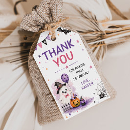 Halloween Birthday Cadeaulabel