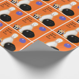 Halloween Birthday Gift Cadeaupapier