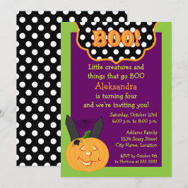 Halloween Birthday Kaart