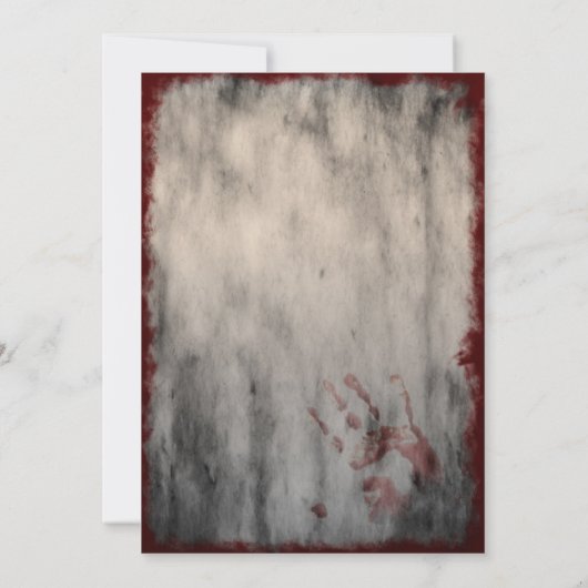 Halloween Birthday Kaart (Achterkant)