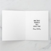 Halloween Birthday Kaart (Binnen)