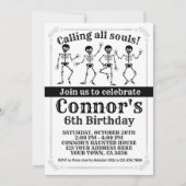 Halloween Birthday Kaart (Voorkant)