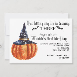 Halloween Birthday Kaart
