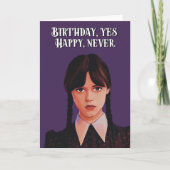 Halloween Birthday Kaart (Voorkant)