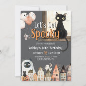 Halloween Birthday Kaart (Voorkant)