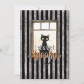 Halloween Birthday Kaart (Achterkant)