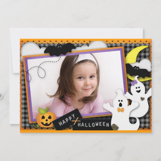 Halloween Birthday Kaart (Voorkant)