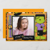 Halloween Birthday Kaart (Voorkant / Achterkant)