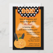 Halloween Birthday Kaart (Voorkant)