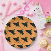 Halloween Birthday Papieren Bordje (Feest)