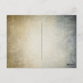 Halloween Birthday Party Grim Reaper Briefkaart (Achterkant)