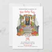 Halloween Birthday Party Invitation Kaart (Voorkant)