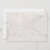 Halloween Birthday Party Invitation Kaart (Achterkant)