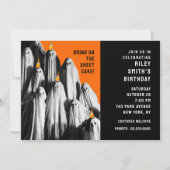 Halloween Birthday Party Kaart (Voorkant)