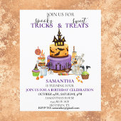 Halloween Birthday Party Kinder Cake behandelt sno