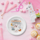 Halloween Birthday Party Kinder Spooktacular Ghost Papieren Bordje (Feest)