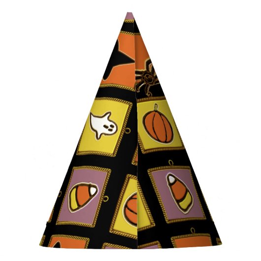 Halloween Birthday Party Pet Feesthoedjes (Achterkant)