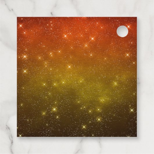 Halloween Birthday Party Witch Ghost Sinaasappel Bedankjes Labels (Achterkant)