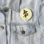 Halloween Birthday Pin Ronde Button 5,7 Cm (In situ)