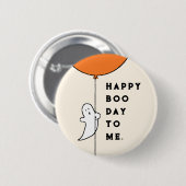 Halloween Birthday Ronde Button 5,7 Cm (Voorkant /achterkant)