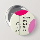 Halloween Birthday Ronde Button 7,6 Cm (Voorkant /achterkant)