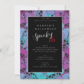 Halloween Birthday Uitnodiging (Voorkant)