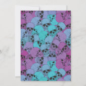 Halloween Birthday Uitnodiging (Achterkant)