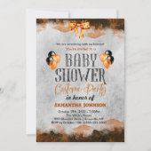 Halloween Birthday Uitnodiging met vleermuizen (Voorkant)