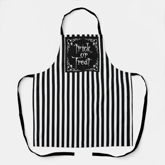 Halloween Black and White Schort (Voorkant)