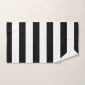 Halloween Black and White Script Text Persoonlijk Bad Handdoek (Handdoek)