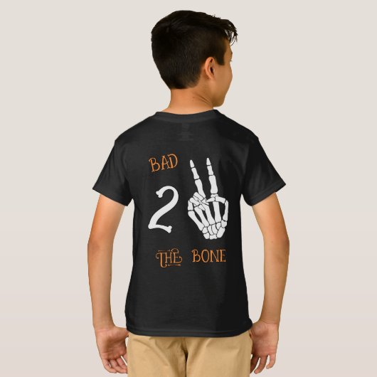 Halloween Black Bad Two - De tweede verjaardag T-shirt (Achterkant volledig)