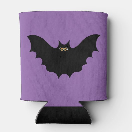 Halloween Black Bat Blikjeskoeler (Achterkant)