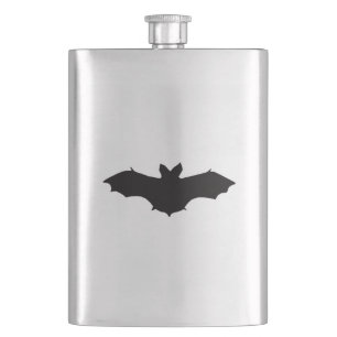 Halloween Black Bat Flask Flacon