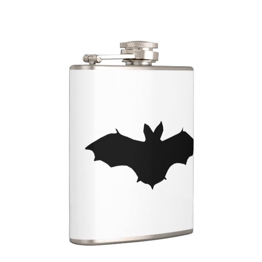 Halloween Black Bat Flask Heupfles (Rechts)