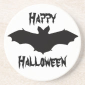 Halloween Black Bat Onderzetter (Voorkant)