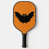 Halloween Black Bat Pickleball Paddle (Achterkant)