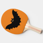 Halloween Black Bat Tafeltennisbatje (Zijkant)