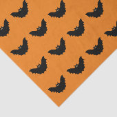 Halloween Black Bat Tissuepapier (Detail)